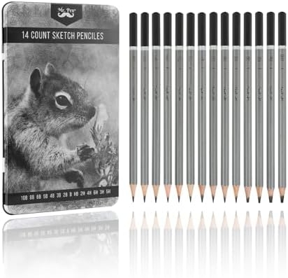 Mr. Pen- Sketch Pencils for Drawing, 14 Pack, Drawing Pencils, Art Pencils, Graphite Pencils, Graphi…