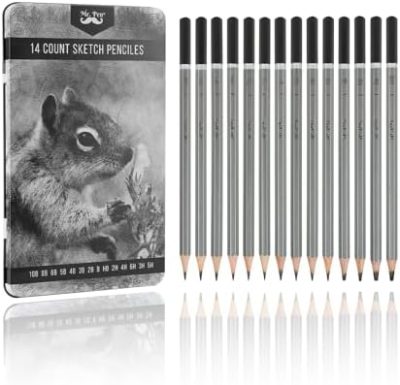 Mr. Pen- Sketch Pencils for Drawing, 14 Pack, Drawing Pencils,