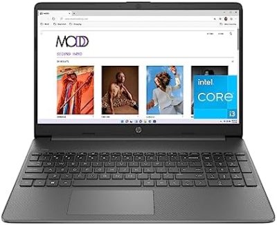 HP 15 inch Laptop, FHD Display, Intel Core i3-1215U, 8