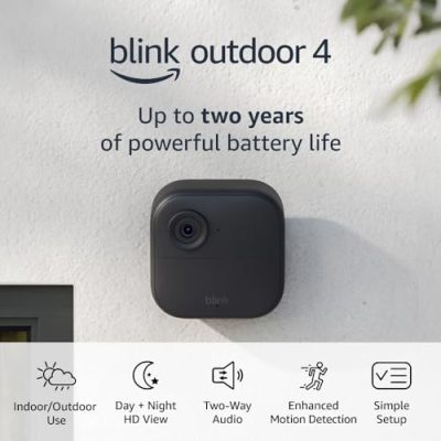 Blink Outdoor 4 (4th Gen) – Wire-free HD smart security