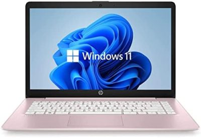 HP Newest 14" HD Laptop, Windows 11, Intel Celeron Dual-Core