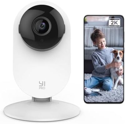 YI Pro 2K Home Security Camera, 2.4Ghz Indoor Camera with