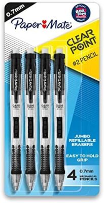 Paper Mate Clearpoint Mechanical Pencils 0.7mm, HB #2 Pencil Set,