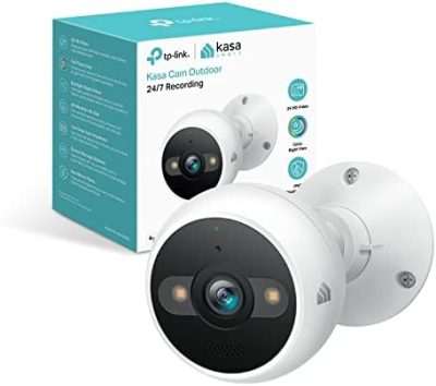 Kasa Smart 2K QHD Security Camera Outdoor Wired, IP65, Starlight
