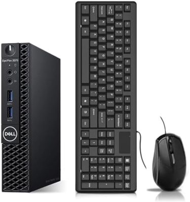Dell 3070 Optiplex Micro Desktop PC Mini Computer, Intel Core