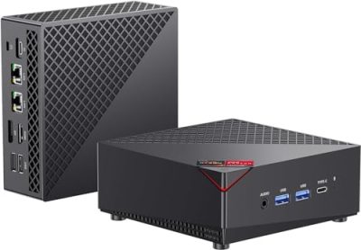 ACEMAGICIAN Mini PC AMD Ryzen 7 5700U, Dual Channel Mini