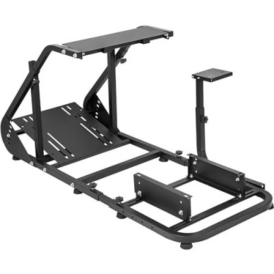 Marada Reinforced Stabilizing Racing Steering Wheel Cockpit Compatible with Fanatec,