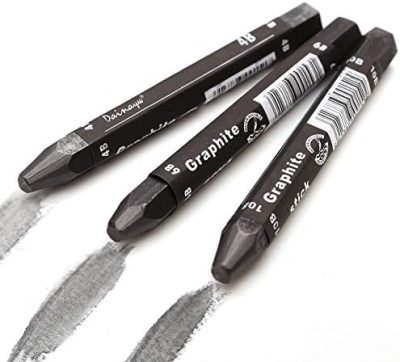 dainayw Graphite Stick Set - Water Soluble - 4B 6B
