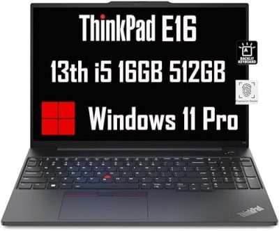 Lenovo ThinkPad E16 Business Laptop (16" FHD+ Display, Intel 13th