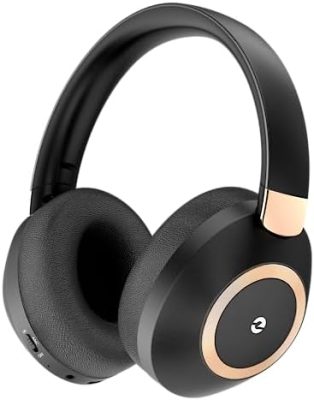 Active Noise Cancelling Headphones, 100H Playtime Headphones Wireless Bluetooth, Bluetooth