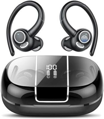 Headphones Wireless Earbuds Sport, Bluetooth 5.3 Over Ear Buds Stereo