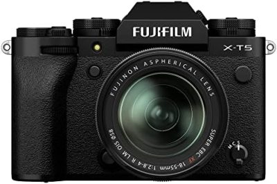Fujifilm X-T5 Mirrorless Digital Camera XF18-55mm Lens Kit - Black