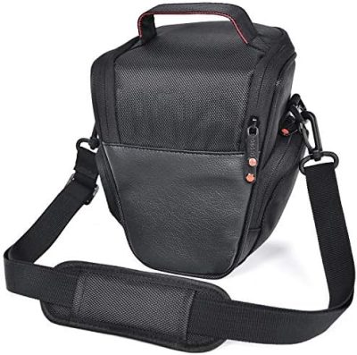 FOSOTO DSLR Camera Case Nylon Holster Bag Compatible for Nikon