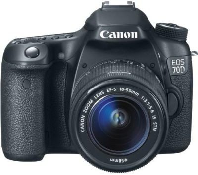 Canon EOS 70D Digital SLR Camera with 18-55mm STM Lens