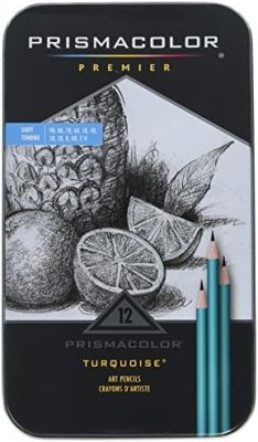Prismacolor - Premier Turquoise Soft Grade Graphite Pencils,Art Pencils,(1-Pack of