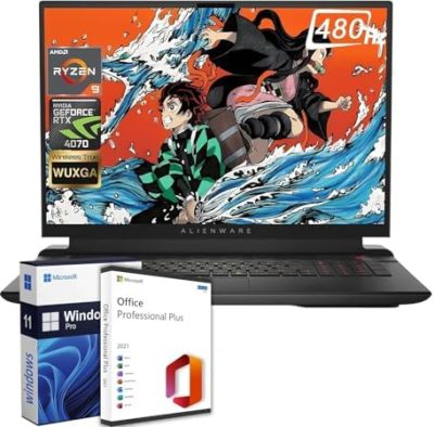 Alienware 2024 Newest M18 R1 Gaming Laptop, 18" WUXGA 480Hz