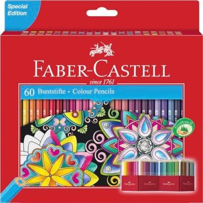Faber-Castell Colour Pencils (Pack of 60)