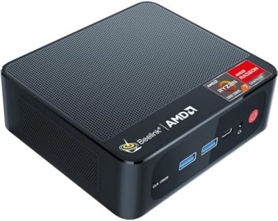 Beelink SER5 Mini PC,AMD Ryzen 7 5700U(8C/16T,up to 4.34GHz),Mini Computer