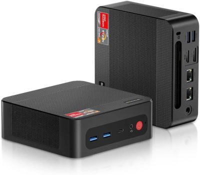 Gaming Mini PC AMD Ryzen 7 5700U, Micro PC 32GB