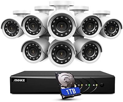 ANNKE 3K Lite Wired Security Camera System with AI Human/Vehicle