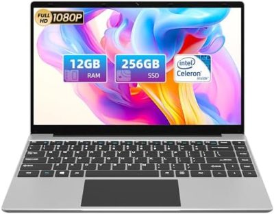 jumper Laptop 14 Inch, Celeron J4105 CPU(Up to 2.5GHz), 12GB