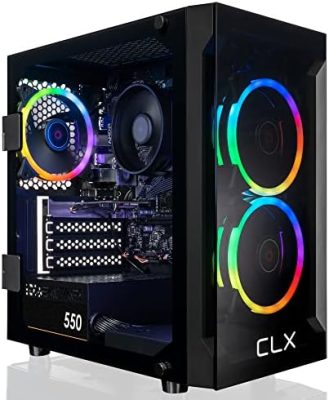 CLX SET TGMSETRXM2501BM Gaming Desktop Computer - AMD Ryzen 7