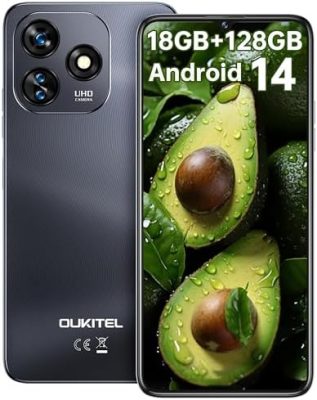 OUKITEL C51 Android 14 Smartphone - 6.8" HD+ Screen Unlocked