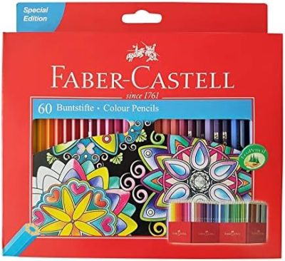 Faber Castell Premium Color Pencils, 60 colour