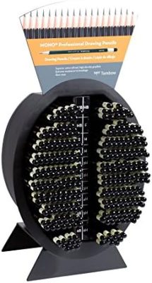 Tombow MONO Drawing Pencil, Display, Graphite 240-Pack