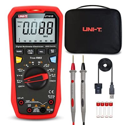 UNI-T Digital Multimeter UT161B, True RMS 6000 Counts 1000V AC/DC