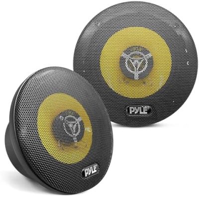 Pyle Car Three Way Speaker System - Pro 6.5 Inch