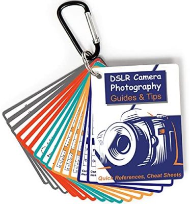 DSLR Cheat Sheet for Canon, Nikon, Sony, Camera Accessories Quick