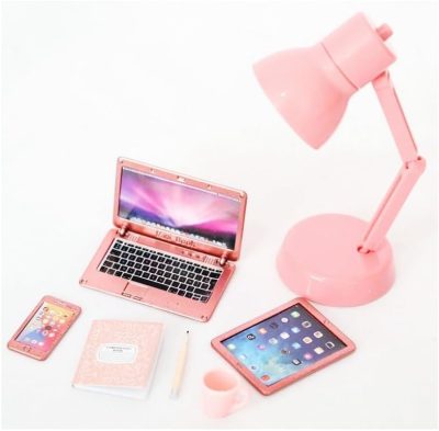 LCXYYY Dollhouse Miniature Laptop Computer Tablet Phone Simulation Accessories, 1:6
