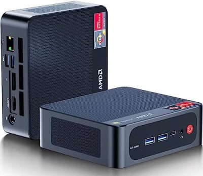 Beelink Mini PC, AMD Ryzen 5 5560U(6C/12T, Up to 4.0GHz),