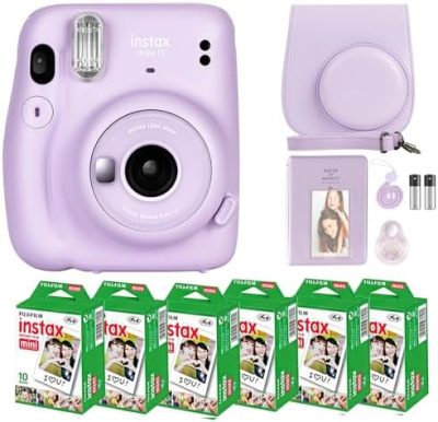 Fujifilm Instax Mini 11 Camera with Fujifilm Instant Mini Film