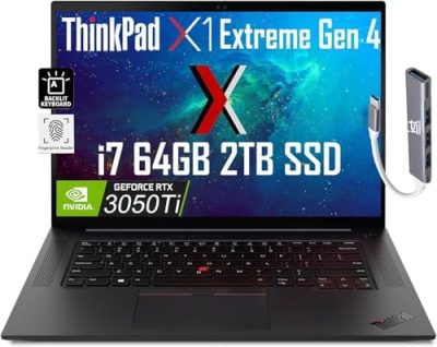 Lenovo ThinkPad X1 Extreme Gen 4 16" 2K QHD (Intel