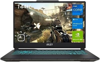 MSI Cyborg 15 Gaming Laptop, 15.6" FHD 144Hz Display, Intel