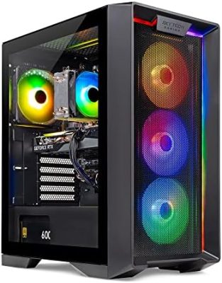 Skytech Gaming Nebula Gaming PC Desktop – AMD Ryzen 5