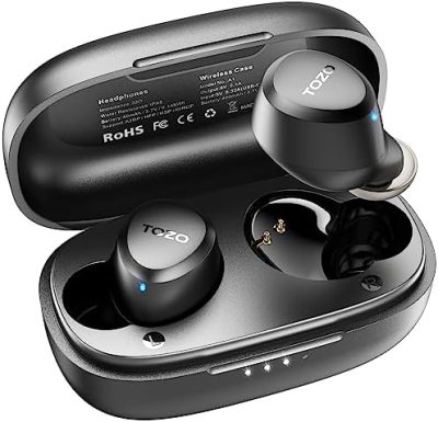 TOZO A1 Mini Wireless Earbuds Bluetooth 5.3 in Ear Light-Weight