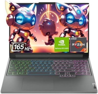 Lenovo Legion Slim 5 Gen 9 Laptop, AMD Ryzen 7