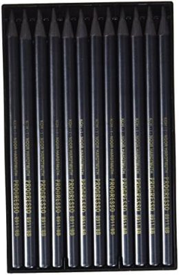 KOH-I-NOOR Progresso 8B Woodless Graphite Pencil (Box of 12)
