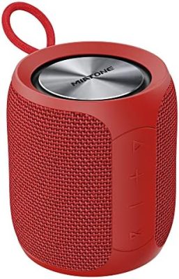 MIATONE QBOX Portable Bluetooth Speakers, Wireless Outdoor Speaker, IPX7 Waterproof