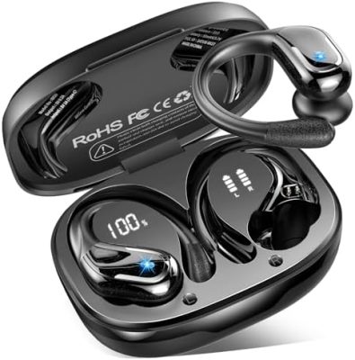 Wireless Earbuds Sport, Bluetooth 5.4 Headphones 2024 Bluetooth Earbuds with