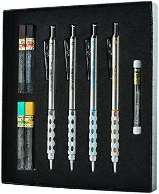 Pentel Arts GraphGear 1000 Mechanical Pencil Premium Gift Set with