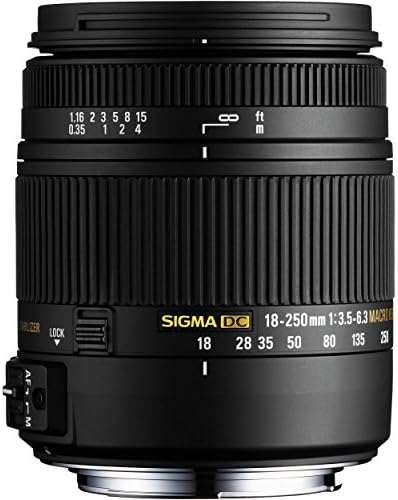 Sigma 18-250mm f3.5-6.3 DC MACRO OS HSM for Canon Digital SLR Cameras