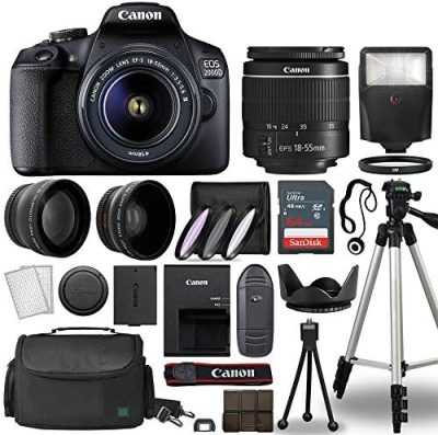 Canon Cameras EOS 2000D / Rebel T7 Digital SLR Camera