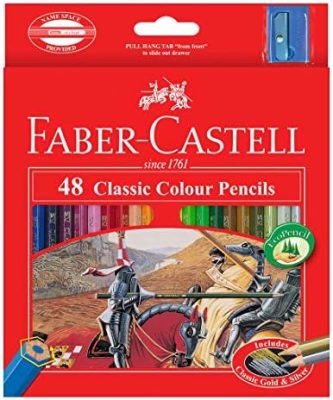 Faber Castell Premium Color Pencils, 48 Colors